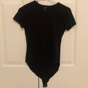 Black body suit T-shirt